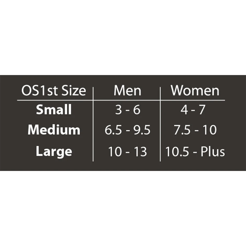 OS1st BR4 Bunion Relief Socks - Black - Image 4